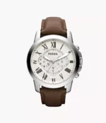 Fossil Grant Automatic Dark Brown Leather Men's Watch ME3099