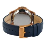 Fossil Grant Twist Three-Hand Blue Leather Watch ME1162 - Image 4