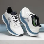 RT Mesh Athleisure Sport Shoes for Men - White And Blue