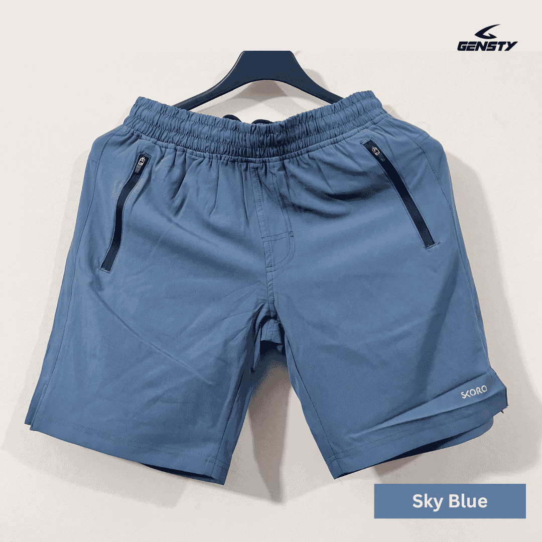 Sky Blue 01 SKORA Shorts - Sky Blue - Image 1